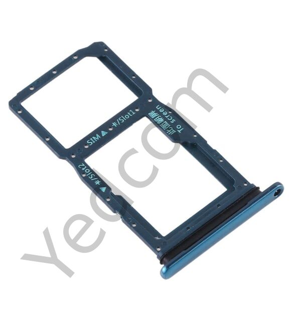 HUAWEİ P SMART PRO Sim Tepsisi Aparatı Sim Kart Yuvası Mavi