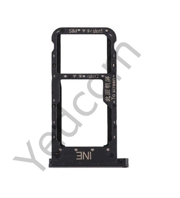 HUAWEİ P SMART PRO Sim Tepsisi Aparatı Sim Kart Yuvası Siyah