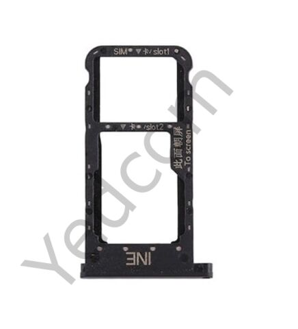 HUAWEİ P SMART PRO Sim Tepsisi Aparatı Sim Kart Yuvası Siyah