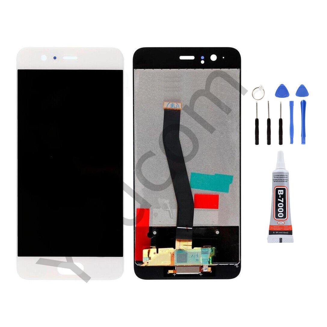 Huawei P10 Ekran Lcd Dokunmatik Tamir Seti Beraber Beyaz
