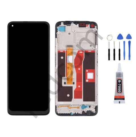 Oppo A55 Çıtalı Ekran Lcd Dokunmatik Tamir Seti Beraber