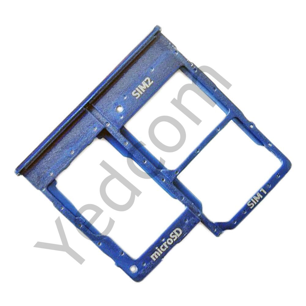 Samsung A20E Sim Kart Aparatı Sim Tepsisi Sim Kızağı Mavi