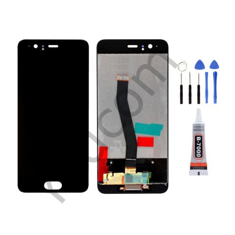 Huawei P10 Ekran Lcd Dokunmatik Tamir Seti Beraber Siyah