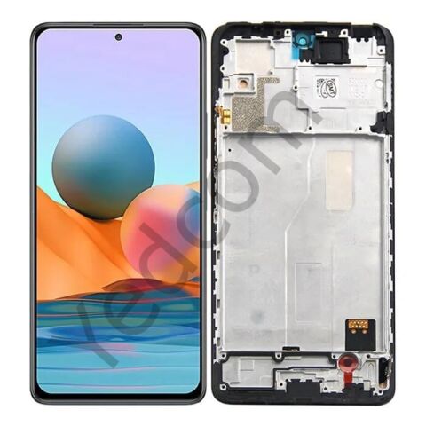 Xiaomi Redmi Note 10 Pro Çıtalı Lcd Ekran ve Dokunmatik Komple Ekran Yüksek Kalite