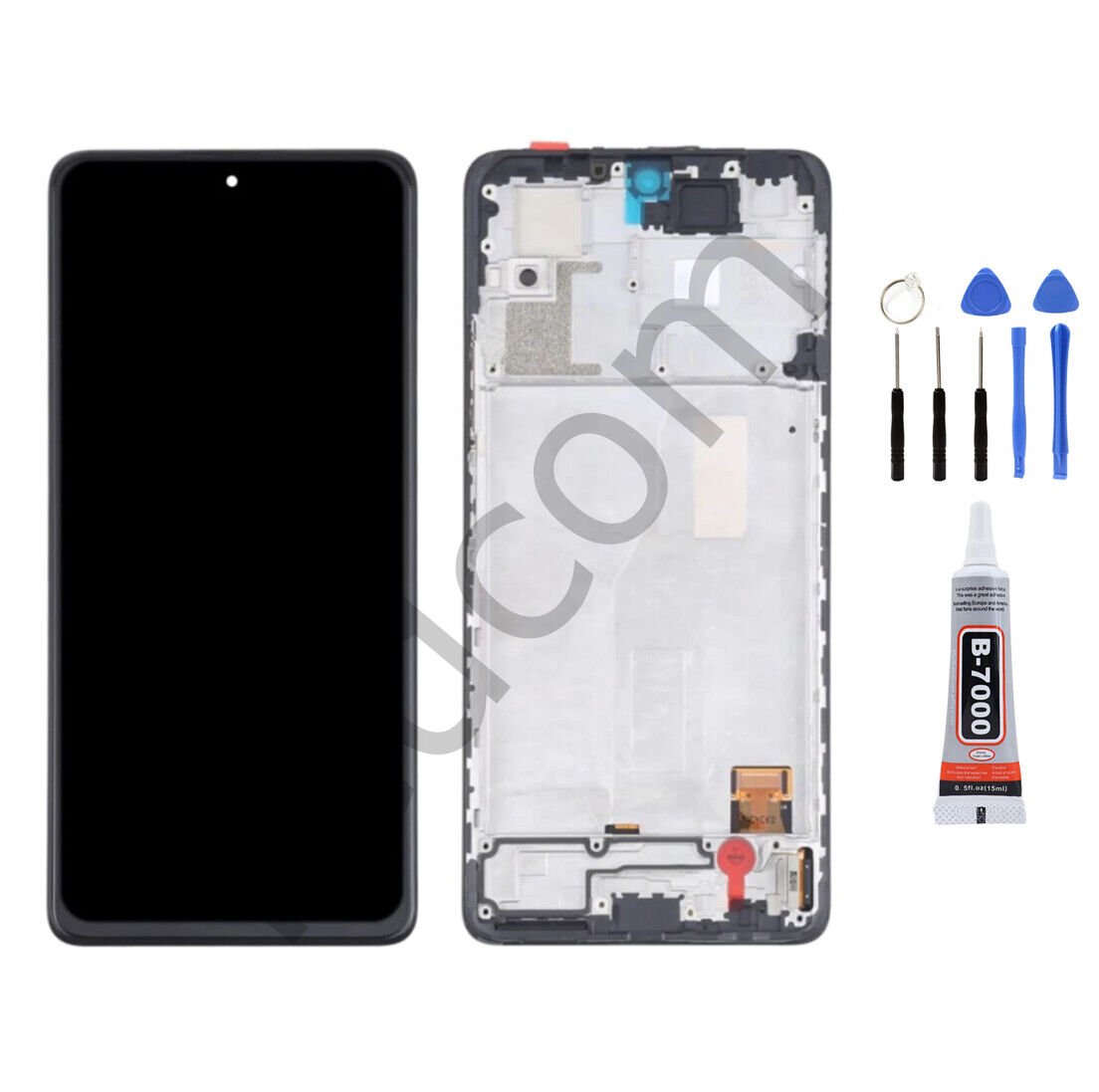 Xiaomi Redmi Note 10 Pro Çıtalı Oled Ekran Lcd Dokunmatik Tamir Seti Beraber