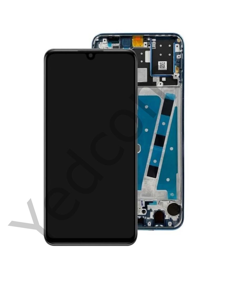 Huawei P30 Lite 48MP Çıtalı Lcd Ekran ve Dokunmatik Komple Ekran Yüksek Kalite Siyah