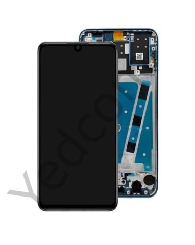 Huawei P30 Lite 48MP Çıtalı Lcd Ekran ve Dokunmatik Komple Ekran Yüksek Kalite Siyah
