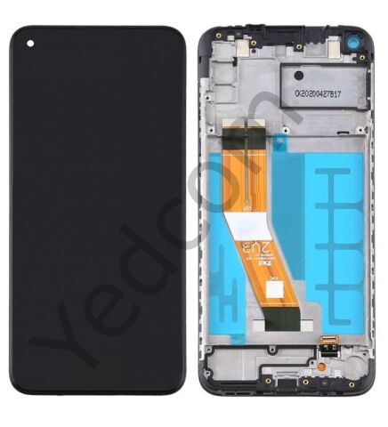Samsung A11 A115F Çıtalı Lcd Ekran ve Dokunmatik Komple Ekran Yüksek Kalite