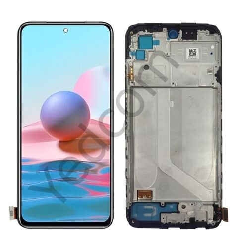 Xiaomi Redmi Note 10S Çıtalı Oled Lcd Ekran ve Dokunmatik Komple Ekran Yüksek Kalite