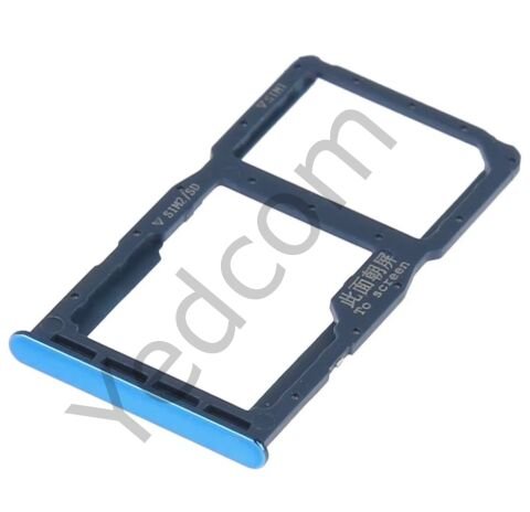 HUAWEİ P30 Sim Tepsisi Aparatı Sim Kart Yuvası Mavi