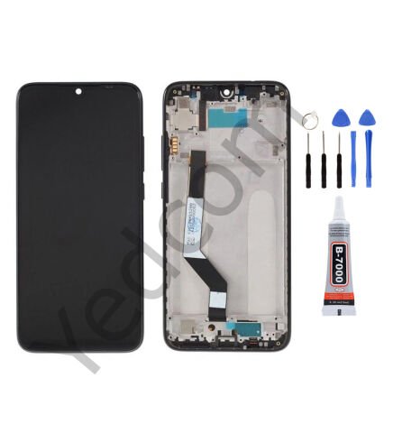 Xiaomi Redmi Note 7 Pro Çıtalı Ekran Lcd Dokunmatik Tamir Seti Beraber Siyah