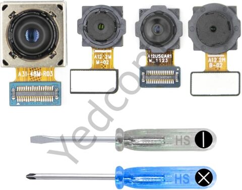 Samsung A12 Arka Kamera FULL SET