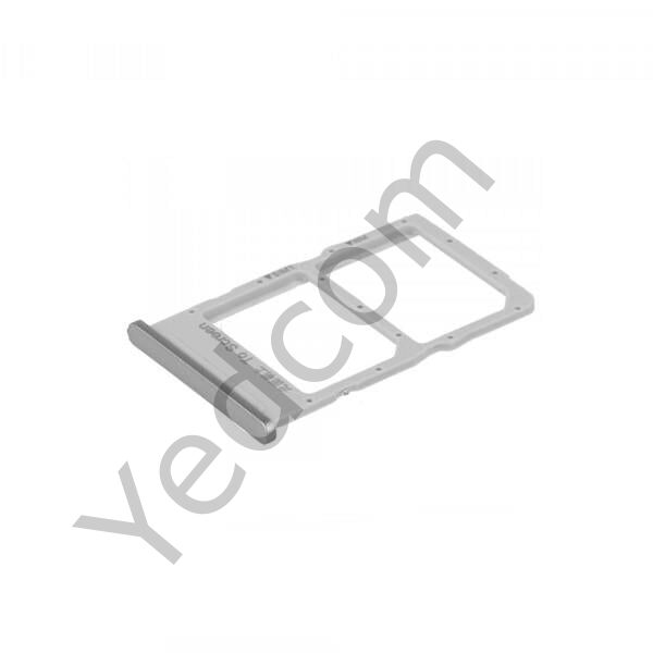 HUAWEİ P40 LİTE Sim Tepsisi Aparatı Sim Kart Yuvası Silver