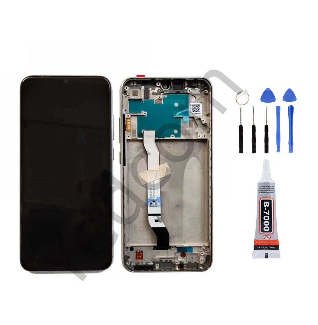Xiaomi Redmi Note 8 Çıtalı Ekran Lcd Dokunmatik Tamir Seti Beraber Beyaz