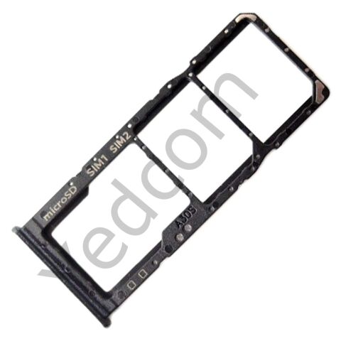 Samsung A30S Sim Kart Aparatı Sim Tepsisi Sim Kızağı Siyah