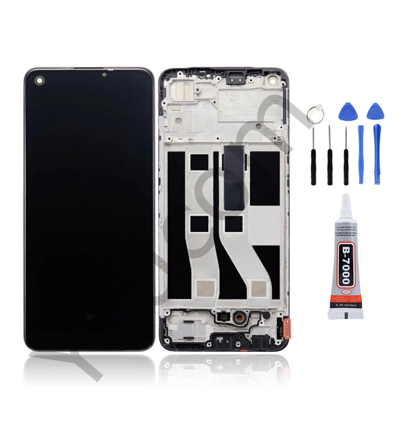 Oppo A74 2020 Oled Çıtalı Ekran Lcd Dokunmatik Tamir Seti Beraber