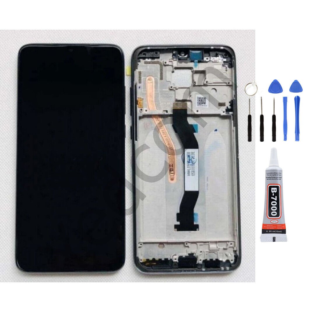 Xiaomi Redmi Note 8 Pro Çıtalı Ekran Lcd Dokunmatik Tamir Seti Beraber Beyaz