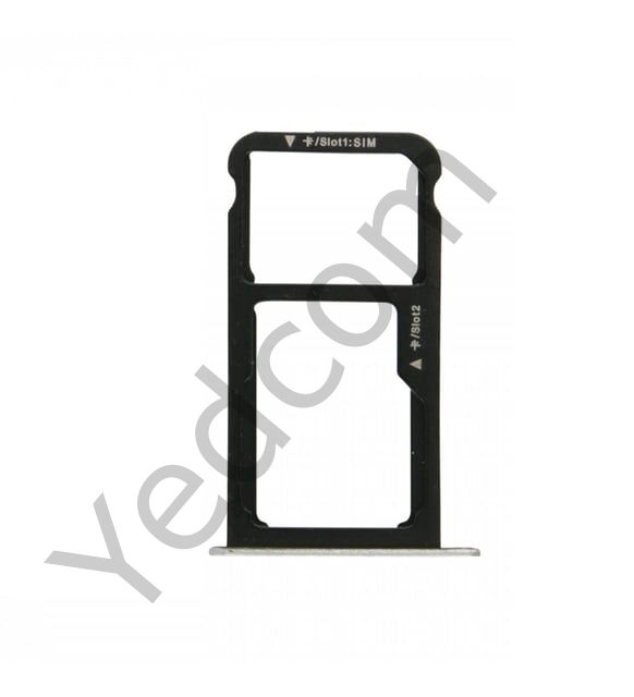 HUAWEİ P8 LİTE Sim Tepsisi Aparatı Sim Kart Yuvası Gümüş