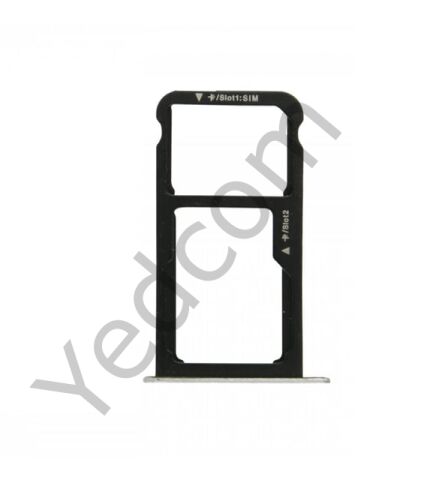 HUAWEİ P8 LİTE Sim Tepsisi Aparatı Sim Kart Yuvası Gümüş