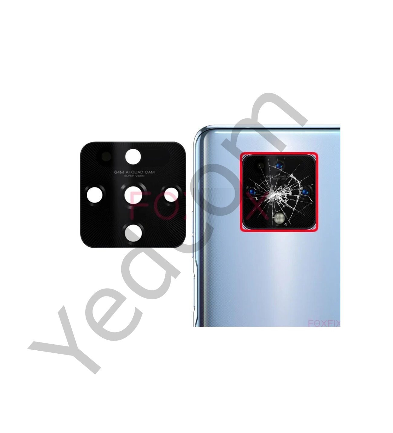 Tecno CAMON 16 PREMİER Kamera Camı Kamera Lensi