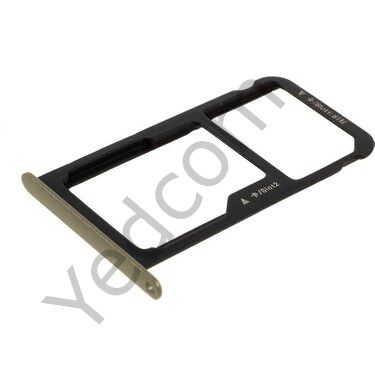 HUAWEİ P9 LİTE 2017 Sim Tepsisi Aparatı Sim Kart Yuvası Gold
