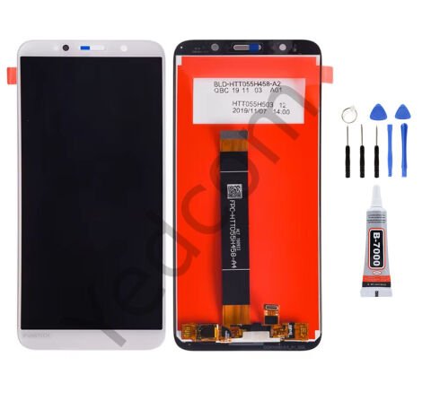 Huawei Y5 2018 Ekran Lcd Dokunmatik Tamir Seti Beraber Beyaz