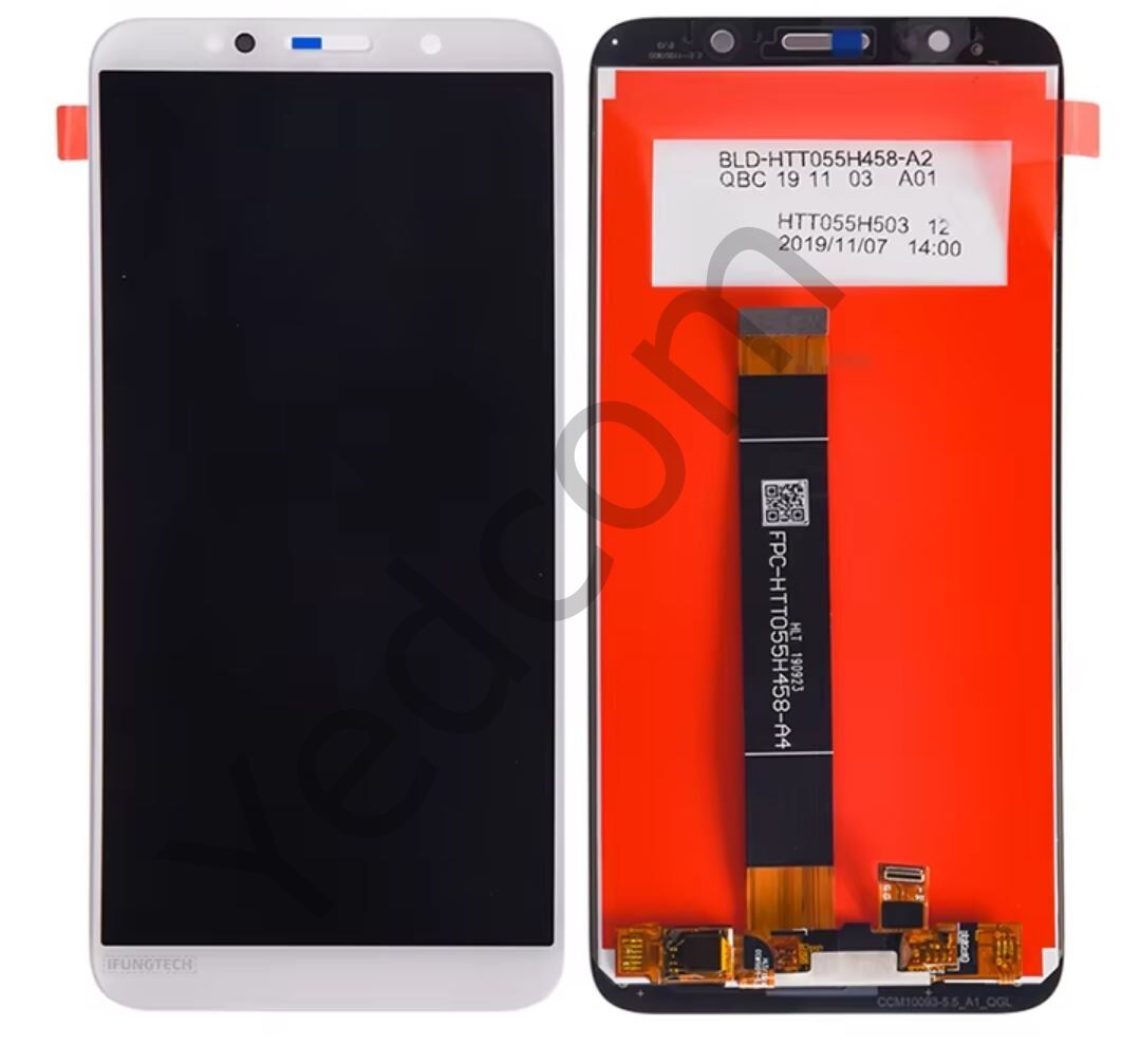 Huawei Y5 2018 Lcd Ekran ve Dokunmatik Komple Ekran Yüksek Kalite Beyaz