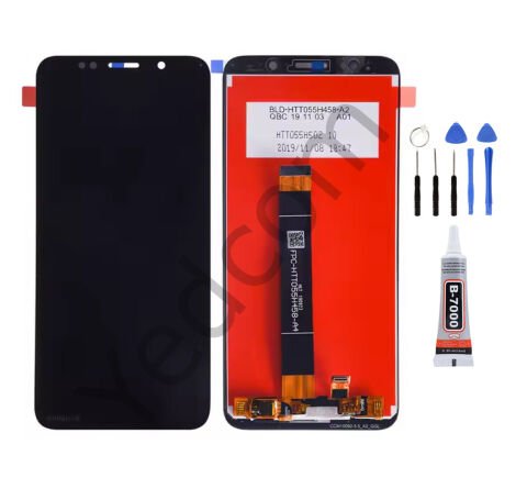 Huawei Y5 2018 Ekran Lcd Dokunmatik Tamir Seti Beraber Siyah