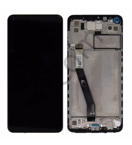 Xiaomi Redmi Note 9 Çıtalı Lcd Ekran ve Dokunmatik Komple Ekran Yüksek Kalite Beyaz