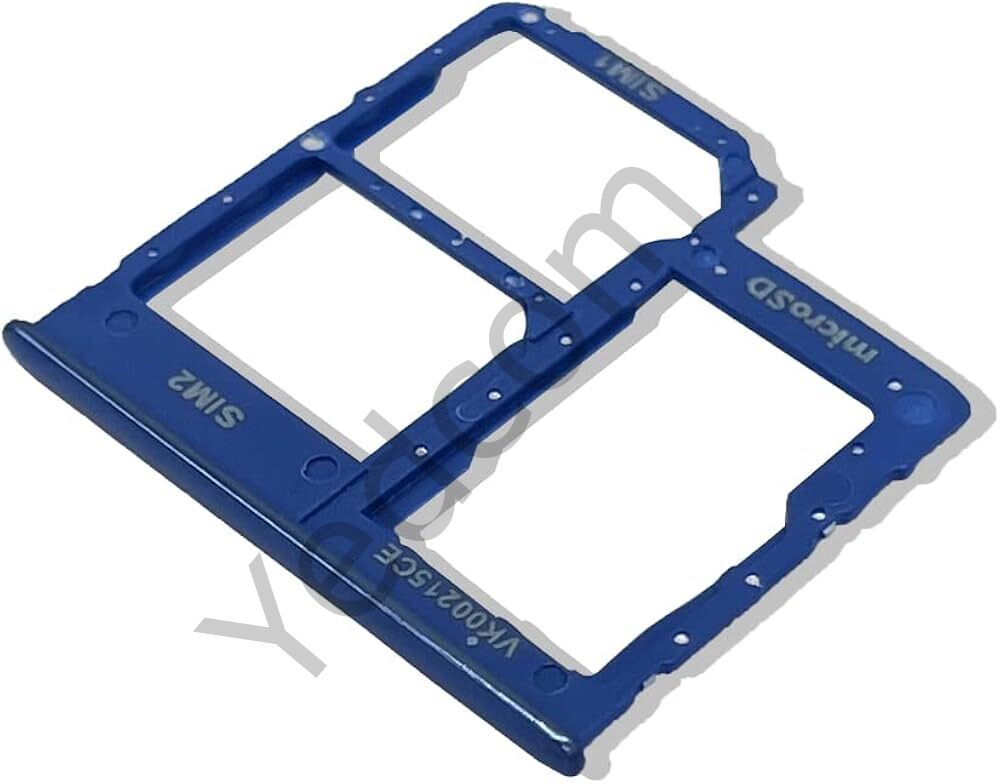 Samsung A40S Sim Kart Aparatı Sim Tepsisi Sim Kızağı Mavi