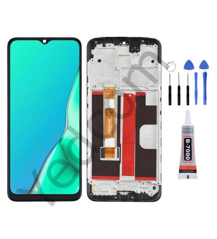 Oppo A9 2020 Çıtalı Ekran Lcd Dokunmatik Tamir Seti Beraber