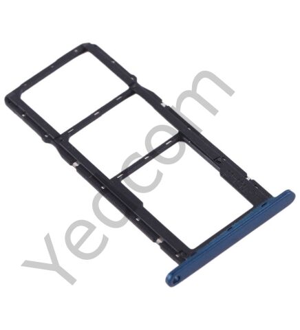 HUAWEİ Y5 2019 Sim Tepsisi Aparatı Sim Kart Yuvası Mavi