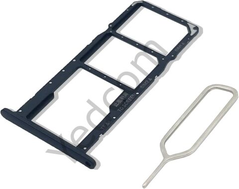 HUAWEİ Y5 2019 Sim Tepsisi Aparatı Sim Kart Yuvası Siyah