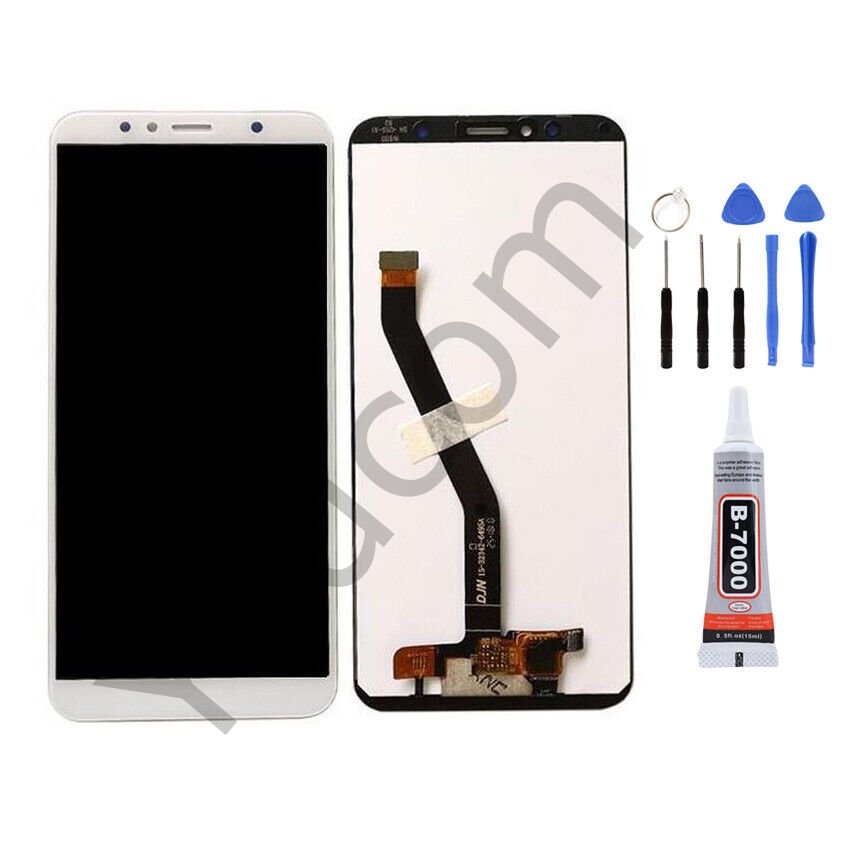 Huawei Y6 2018 Ekran Lcd Dokunmatik Tamir Seti Beraber Beyaz