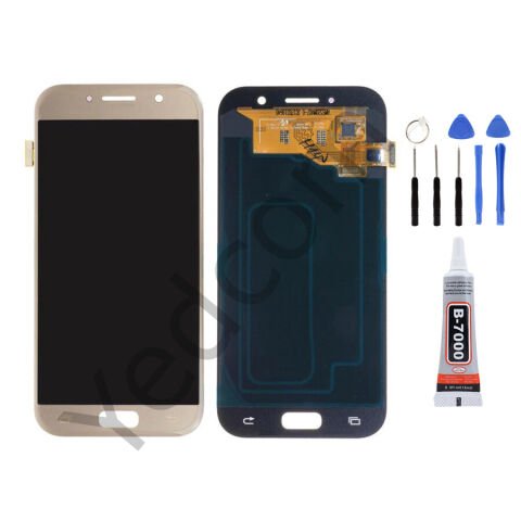 Samsung A5 2017 A520 Ekran Lcd Dokunmatik Tamir Seti Beraber Gold