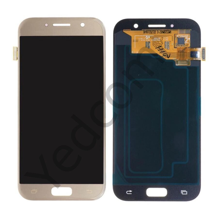 Samsung A5 2017 A520 Lcd Ekran ve Dokunmatik Komple Ekran Yüksek Kalite Gold