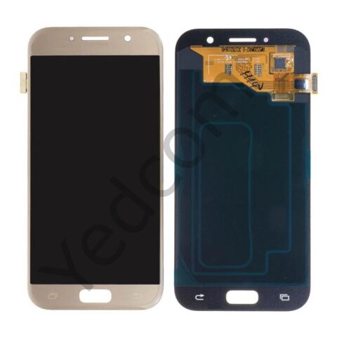 Samsung A5 2017 A520 Lcd Ekran ve Dokunmatik Komple Ekran Yüksek Kalite Gold