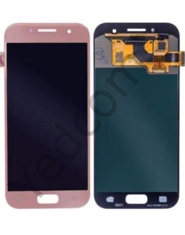 Samsung A5 2017 A520 Lcd Ekran ve Dokunmatik Komple Ekran Yüksek Kalite Pembe