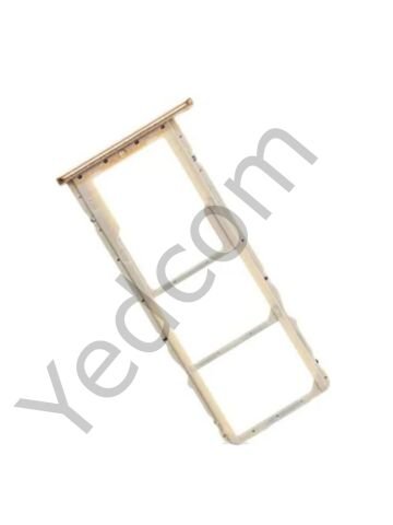 HUAWEİ Y6 2019 Sim Tepsisi Aparatı Sim Kart Yuvası Gold