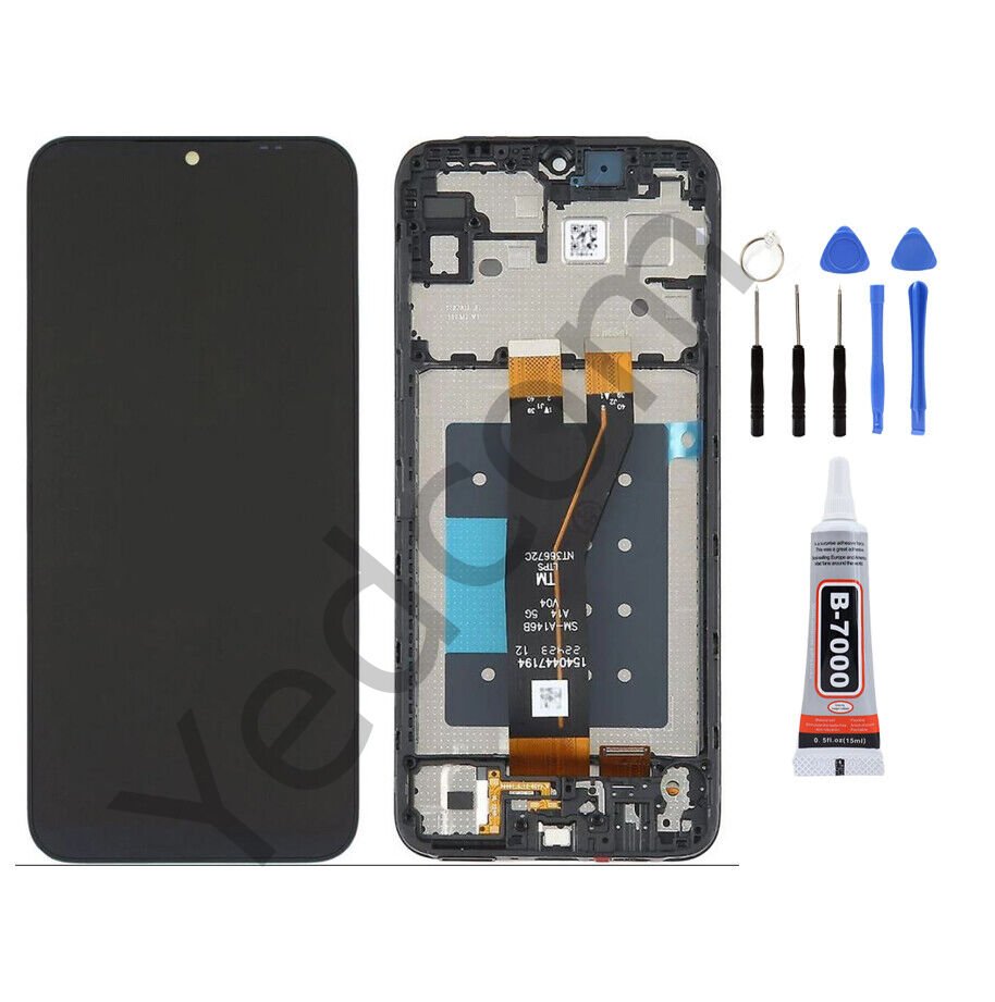 Samsung A14 A146F Çıtalı Ekran Lcd Dokunmatik Tamir Seti Beraber