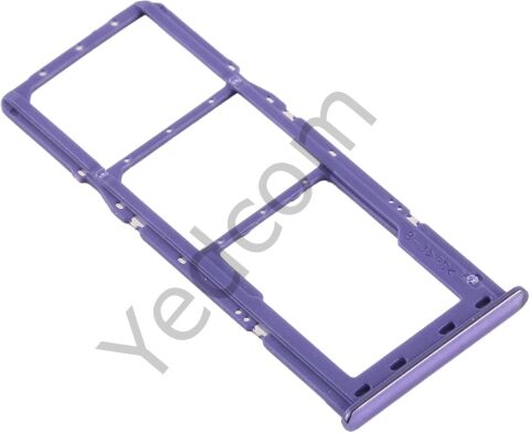Samsung A50 S Sim Kart Aparatı Sim Tepsisi Sim Kızağı Mor