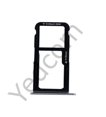 HUAWEİ Y6 PRO Sim Tepsisi Aparatı Sim Kart Yuvası Siyah
