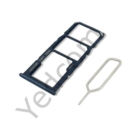 Samsung A51 Sim Kart Aparatı Sim Tepsisi Sim Kızağı Siyah