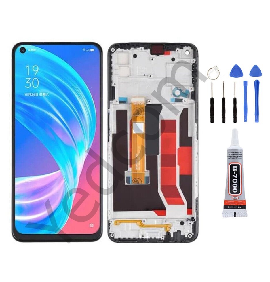 Oppo A92 Çıtalı Ekran Lcd Dokunmatik Tamir Seti Beraber