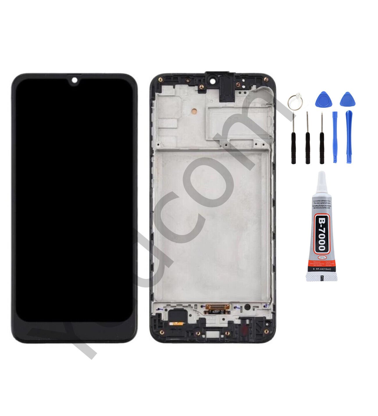 Samsung M21 M215F Çıtalı Ekran Lcd Dokunmatik Tamir Seti Beraber