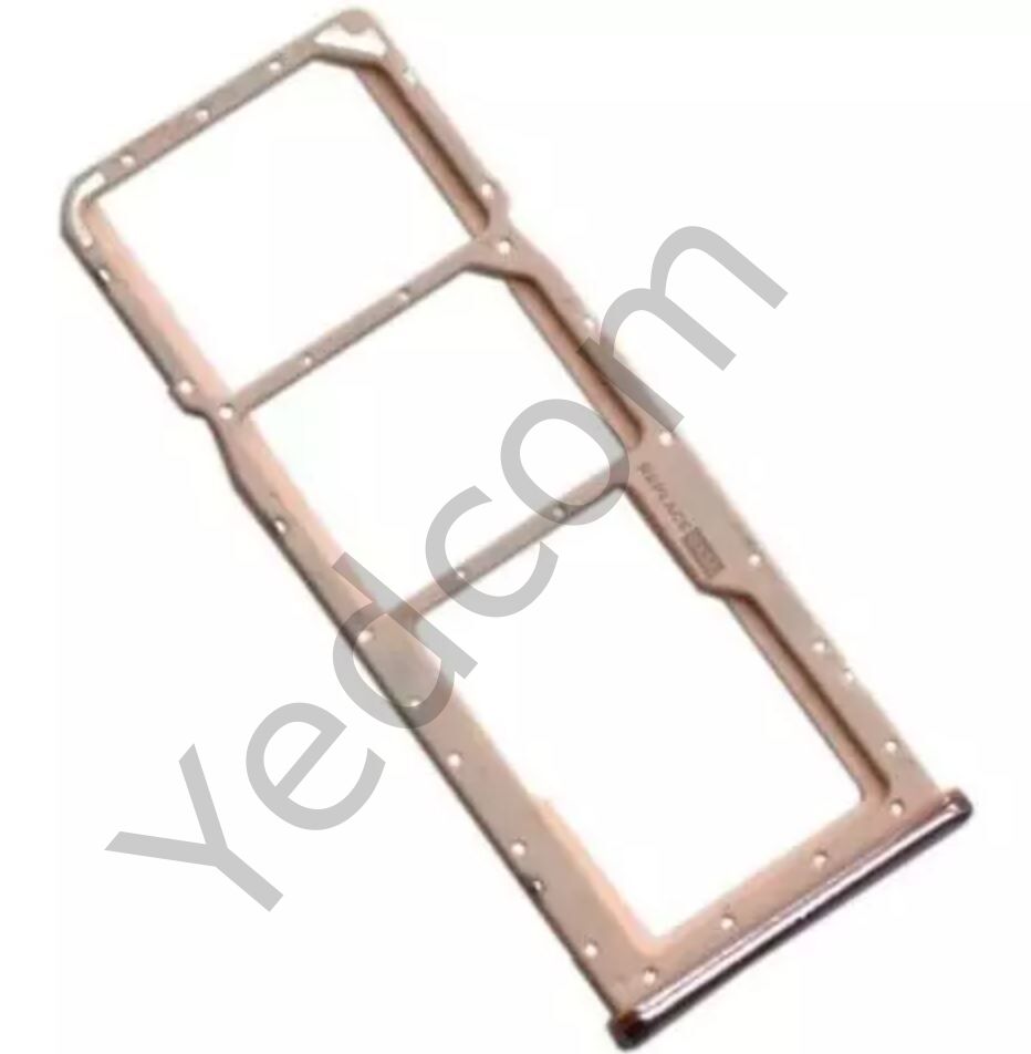 HUAWEİ Y9 2019 Sim Tepsisi Aparatı Sim Kart Yuvası Gold