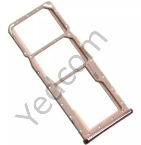 HUAWEİ Y9 2019 Sim Tepsisi Aparatı Sim Kart Yuvası Gold