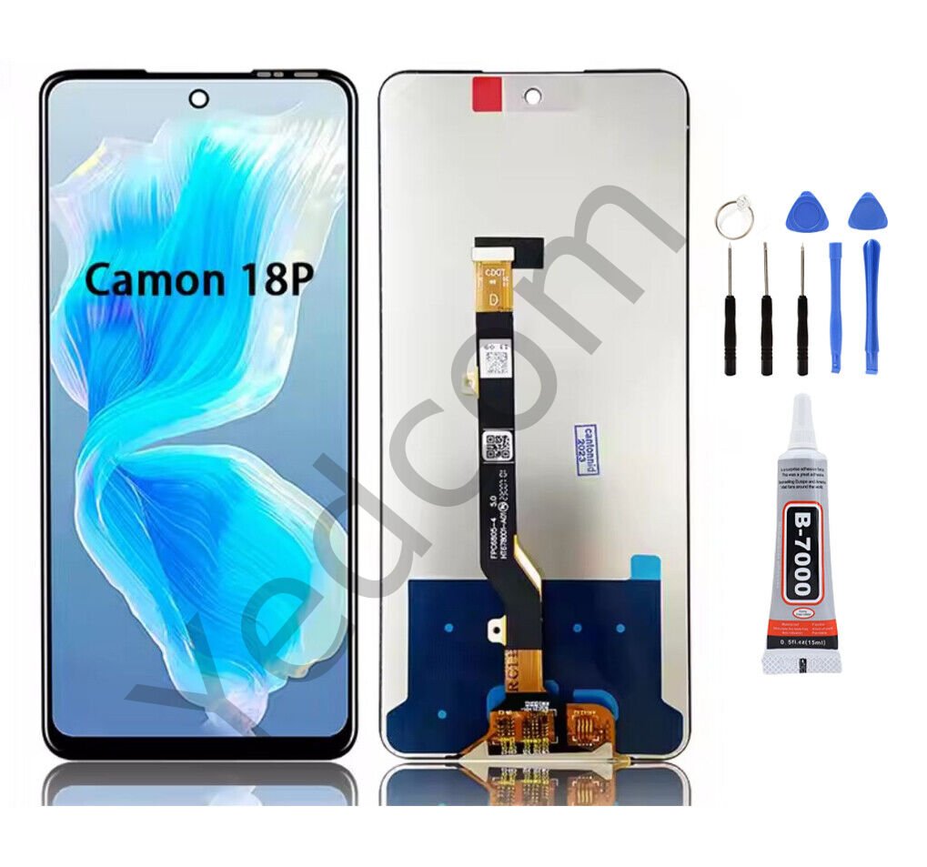Tecno Camon 18P Ekran Lcd Dokunmatik Tamir Seti Beraber