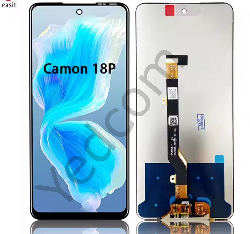 Tecno Camon 18P Lcd Ekran ve Dokunmatik Komple Ekran Yüksek Kalite