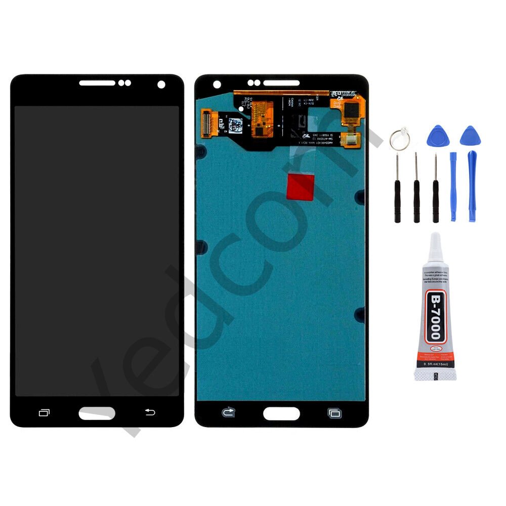 Samsung A7 A700 Ekran Lcd Dokunmatik Tamir Seti Beraber Siyah